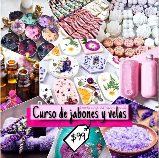 Pack cursos completos de Jabones + Velas
