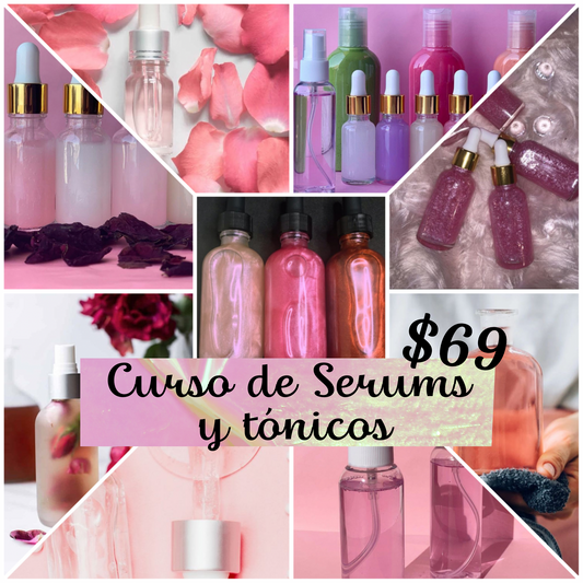 Curso PDF Serums y Tónicos
